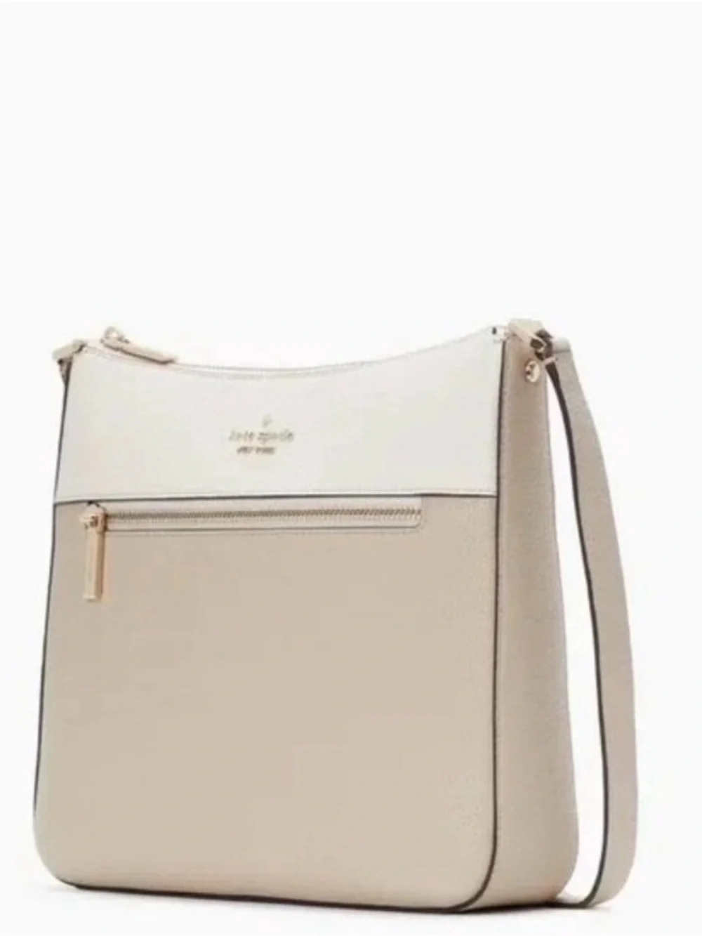 Kate Spade Crossbody Two-Tone Cream and‎ Beige Bag